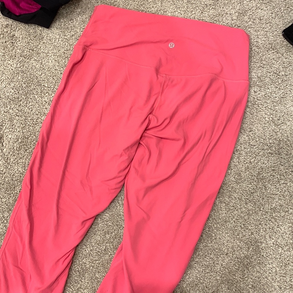 Lululemon Neon Pink Leggings